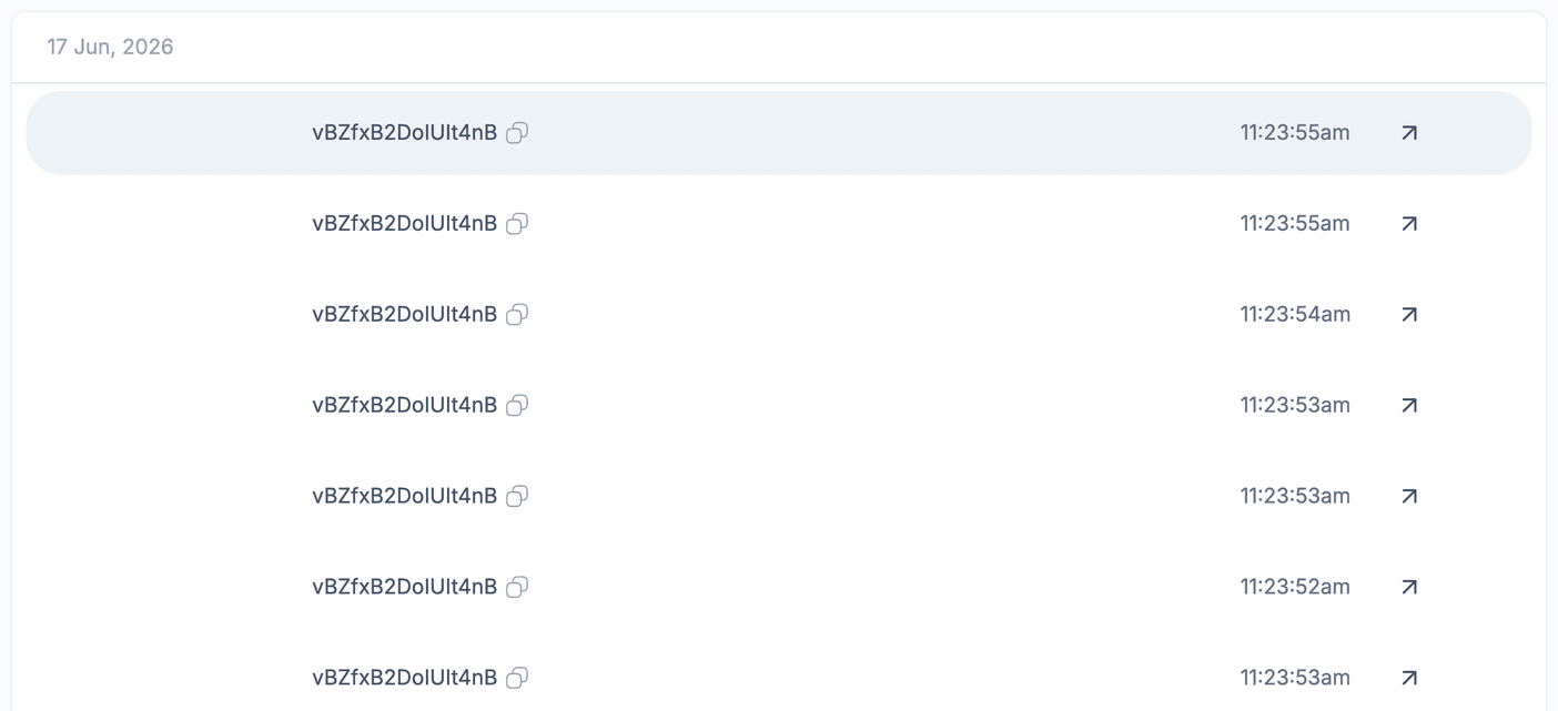 Convoy playground streaming webhook events in real time
