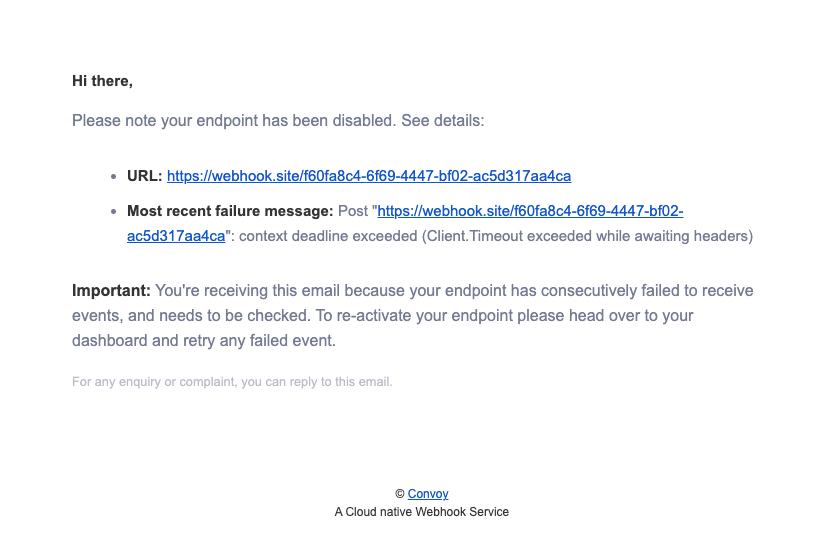 hook Failures Notifications with Convoy The hooks Blog