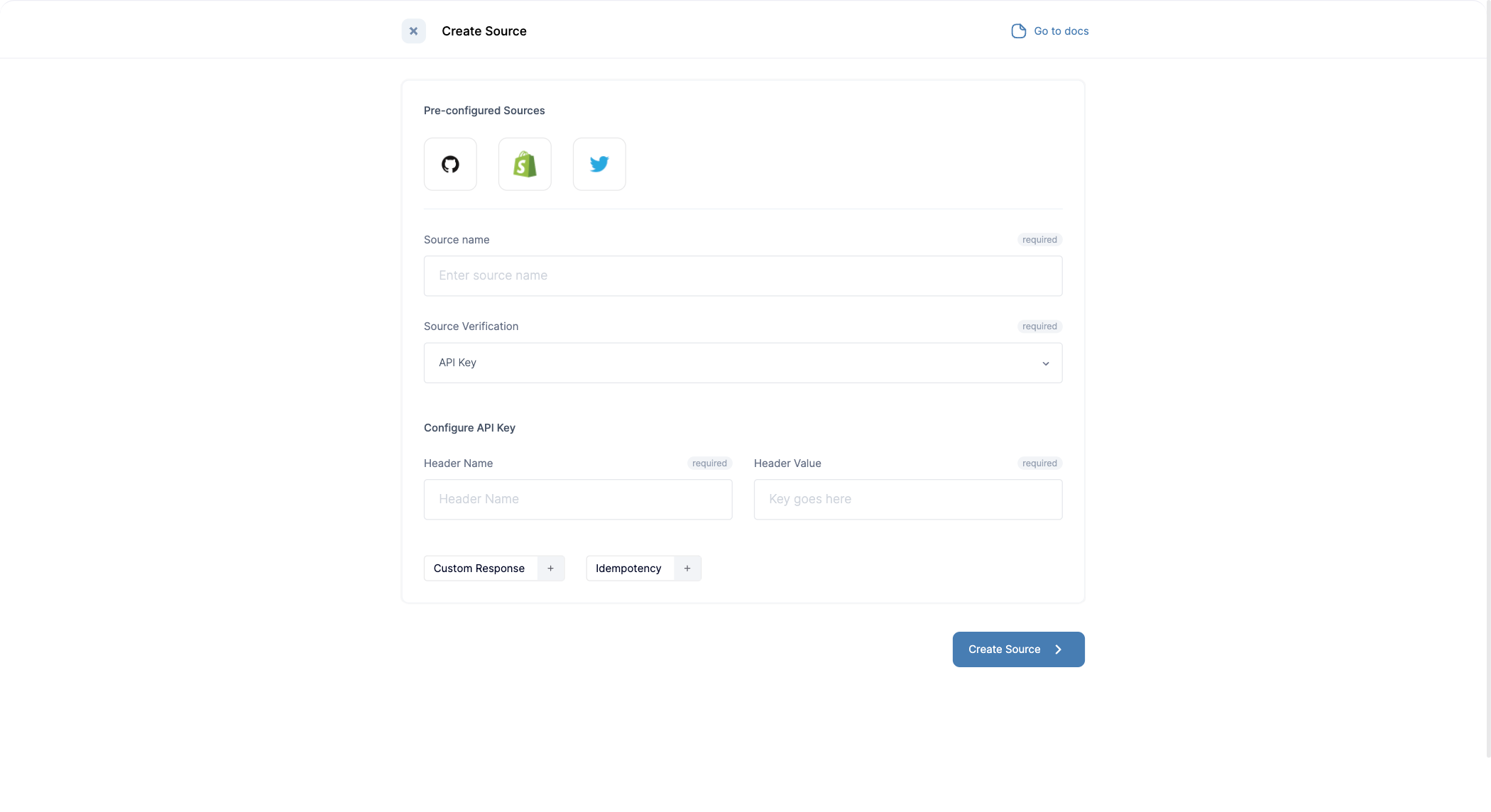 create API key source